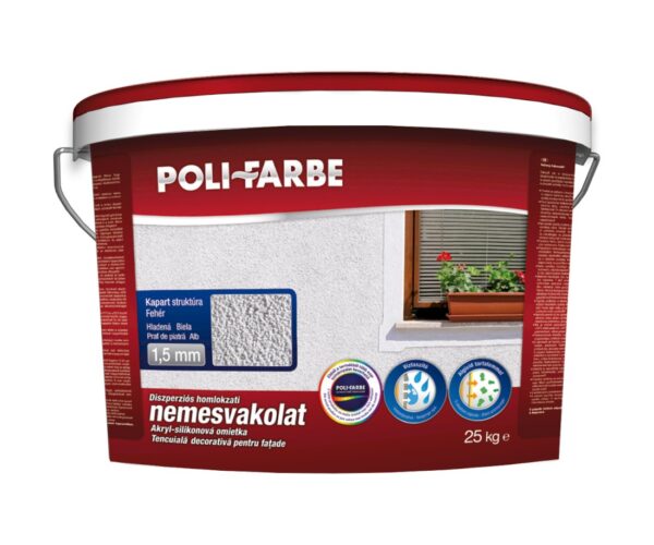 POLI NEMESVAKOLAT 1,5 mm KAPART 25 kg FEHÉR