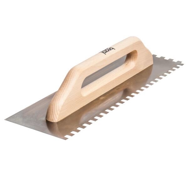 Aljzatsimító, fogazott, 480x130mm, 10x10mm