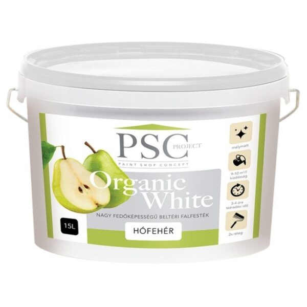 ORGANIC WHITE (KÖRTE) beltéri falfesték 10L