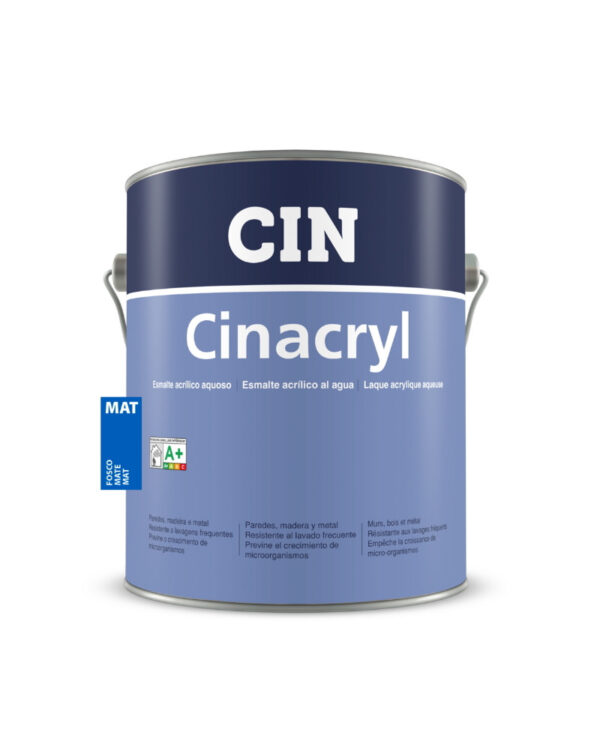 CINACRYL zománcfesték Bio-Pruf TM Matt