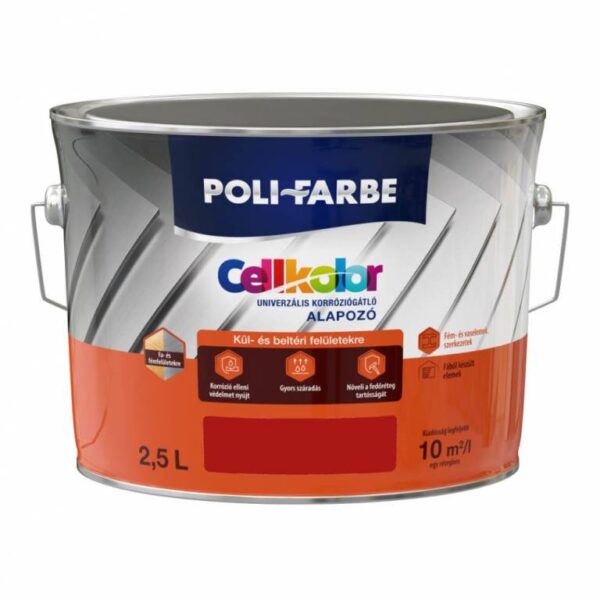 POLI-FARBE CELLKOLOR univerzális korróziógátló alapozó